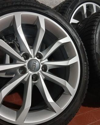 Cerchi 18" Originali Audi + gomme invernali 