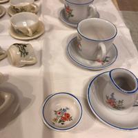 Servizio da tè in miniatura, vintage. Collezione