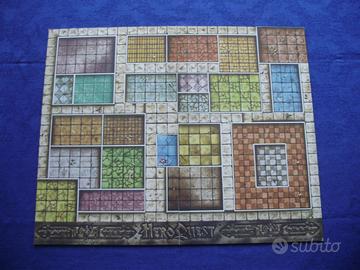 HEROQUEST espansione NUOVA sfusa TABELLONE DIVERSO