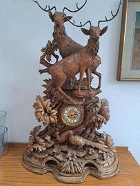 orologio scultura antico