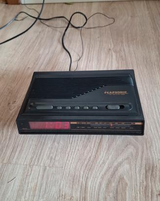 Radio sveglia Capsonic vintage AM FM funzionante