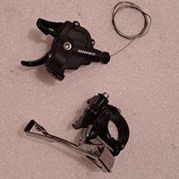 deragliatore anteriore 3v e comando Sram