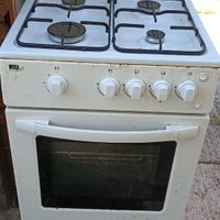 Fornello a metano con termocoppia e forno