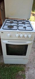 Fornello a metano con termocoppia e forno
