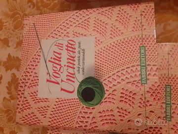 Lotto 10 fascicoli  tutorial x uncinetto