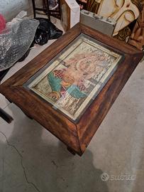 Tavolino etnico da salotto