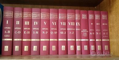 Dizionario Letterario Bompiani completo 13 volumi