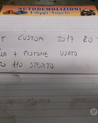 Biella+pistone transit custon 2017 2.0 td e6 ymf6