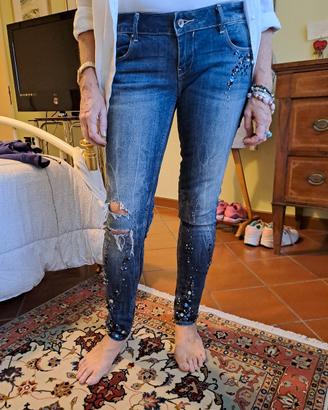 Jeans blu donna Fracomina Beyoncé Super Slim
