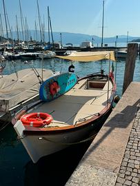 Gozzo in legno resinato
