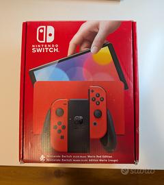 Nintendo Switch OLED Mario Red Edition + Giochi