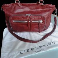 Borsa Liebeskind pelle bordeaux - moda  PE 2026