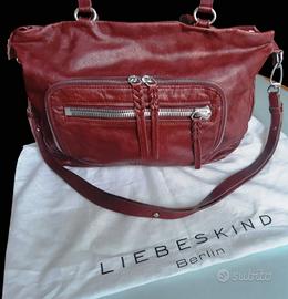 Borsa Liebeskind pelle bordeaux - moda  PE 2026