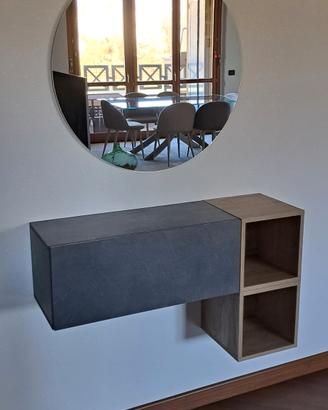 Mobile da ingresso con specchio stile nordico