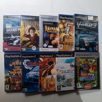 Lotto 10 Giochi PS2 PlayStation 2 Originali