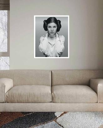 Quadro Carrie Fisher -Giclee' 
