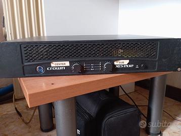 2 Amplificatori Crown XLS 202-bonus 1 da riparare