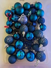 Decorazione Blu per albero di Natale