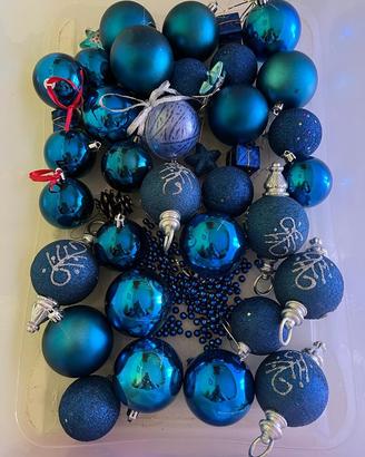 Decorazione Blu per albero di Natale