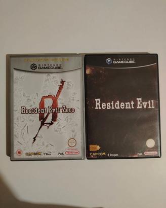 Resident Evil 0 e Resident Evil Remake – Gamecube