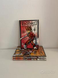 Manga Rockwell il cavaliere scarlatto volumi 1-3