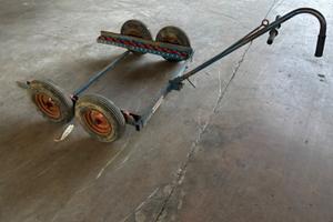 Carrello carriola raccolta frutta