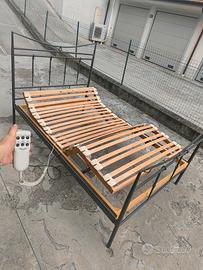 letto motorizzato una piazza e mezza+struttura