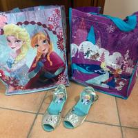 Elsa, Frozen scsrpetta originale Disney tg38