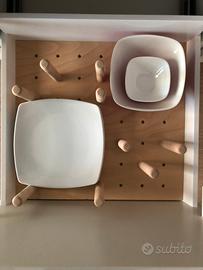 Portapiatti per cestone