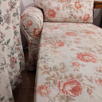 Divano - Chaise longue floreale ikea