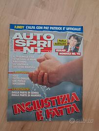 Autosprint 1989 Incidente Mansell Senna - IMSA -