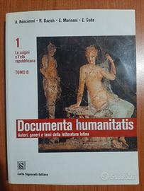 Documenta humanitatis - Letteratura latina