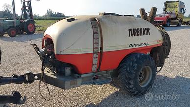 Atomizzatore turbmatic 2000 lt con gommoni
