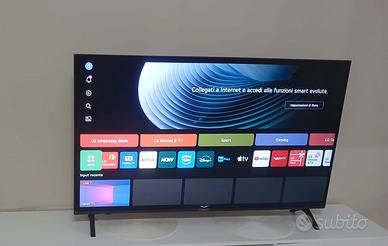 SMART TV LG 55 POLLICI ANDROID 4K NUOVO GARANZIA 