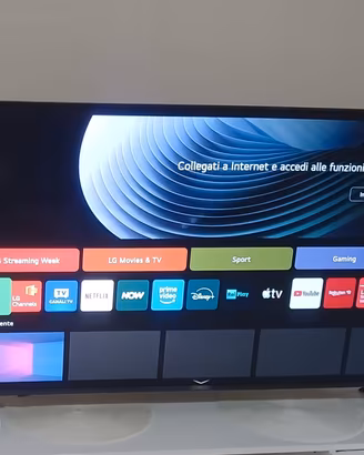 SMART TV LG 55 POLLICI ANDROID 4K NUOVO GARANZIA 
