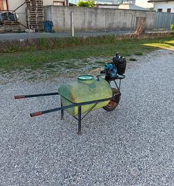 botte irroratrice, atomizzatore con motore