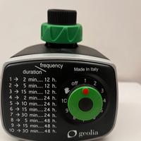 Geolia temporizzatore irrigazione acqua