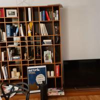 libreria sala moderna legno ,pensili laccati nuova