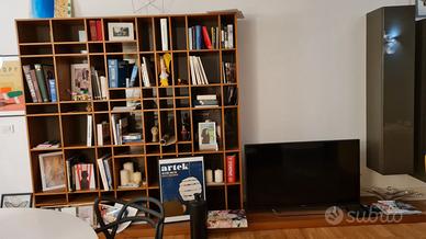 libreria sala moderna legno ,pensili laccati nuova