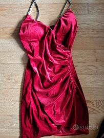 vestito rosso da sera