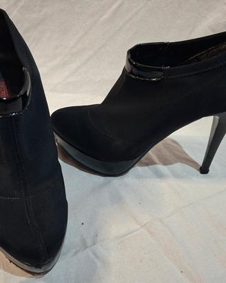 tronchetti neri con tacco MissRoberta