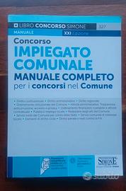 Concorso IMPIEGATO COMUNALE MANUALE COMPLETO