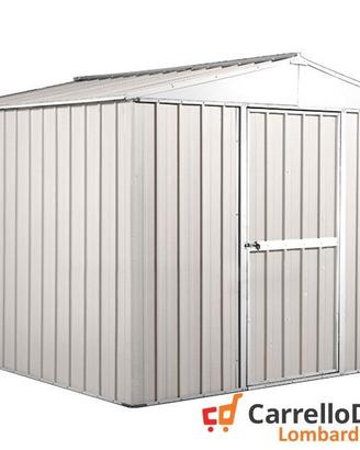 Box porta attrezzi in lamiera 276x260 bianco