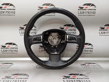 Volante multifunzione sterzo in pelle audi a3 spo