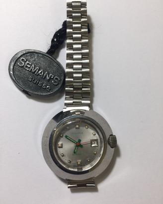 SEMAN'S AUTOMATIC Orologio NUOVO Vintage