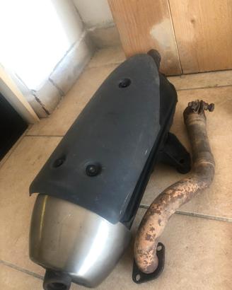 marmitta Piaggio X9 180 CC Amalfi