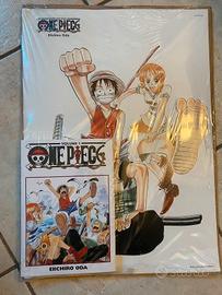 One Piece 1 Gazzetta con Poster