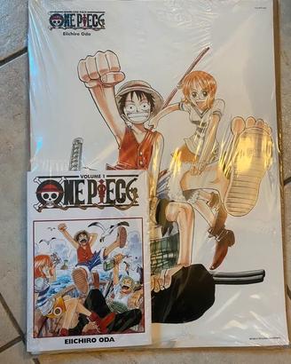 One Piece 1 Gazzetta con Poster