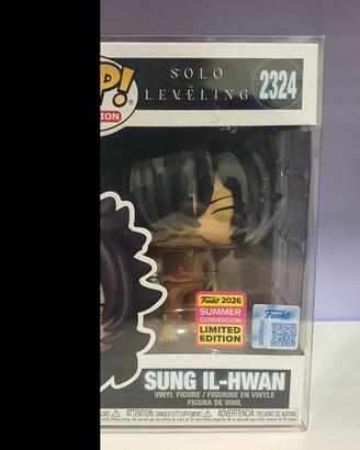 Funko Pop Solo Leveling Sung Il-Hwan 2324 Limited