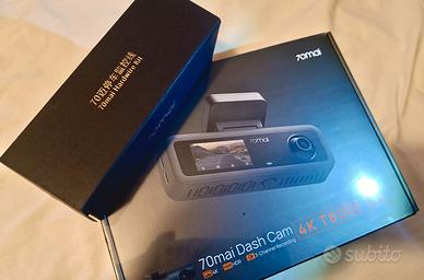 DashCam 4k - 3 canali - 70mai t800e Set